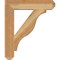 Ekena Millwork Funston Craftsman Rough Sawn Bracket, Western Red Cedar, 4"W x 22"D x 26"H BKT04X22X26FST04RWR - alternate 3